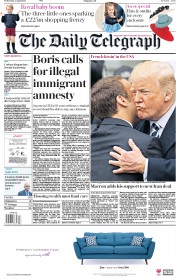 The Daily Telegraph () Newspaper Front Page for 25 April 2018