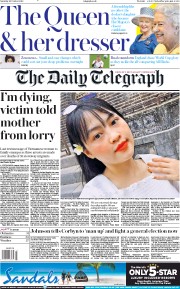 The Daily Telegraph () Newspaper Front Page for 26 October 2019