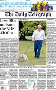 The Daily Telegraph () Newspaper Front Page for 27 July 2020