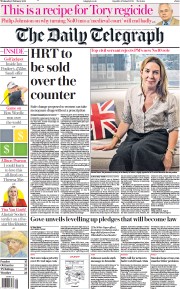 The Daily Telegraph () Newspaper Front Page for 2 February 2022