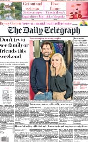 The Daily Telegraph () Newspaper Front Page for 30 May 2020