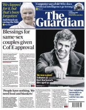 The Guardian () Newspaper Front Page for 10 February 2023