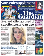 The Guardian () Newspaper Front Page for 10 July 2021
