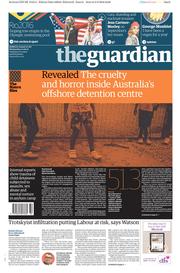 The Guardian () Newspaper Front Page for 10 August 2016