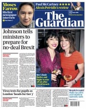 The Guardian () Newspaper Front Page for 11 December 2020
