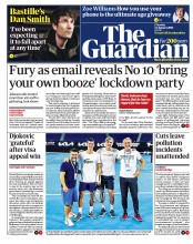 The Guardian () Newspaper Front Page for 11 January 2022