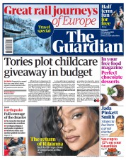 The Guardian () Newspaper Front Page for 11 February 2023