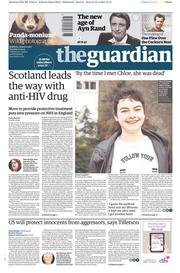 The Guardian () Newspaper Front Page for 11 April 2017