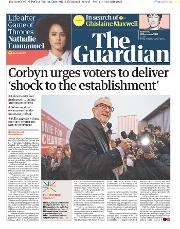 The Guardian () Newspaper Front Page for 12 December 2019