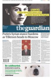 The Guardian () Newspaper Front Page for 12 April 2017