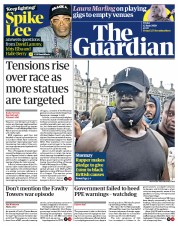 The Guardian () Newspaper Front Page for 12 June 2020