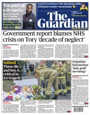 The Guardian () Newspaper Front Page for 13 December 2022