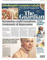 The Guardian () Newspaper Front Page for 13 July 2019