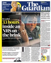 The Guardian () Newspaper Front Page for 14 December 2022