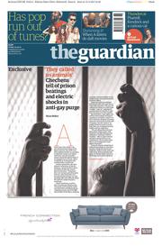 The Guardian () Newspaper Front Page for 14 April 2017