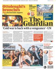The Guardian () Newspaper Front Page for 14 April 2018