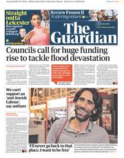 The Guardian () Newspaper Front Page for 15 November 2019