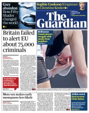 The Guardian () Newspaper Front Page for 15 January 2020