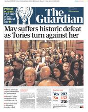 The Guardian () Newspaper Front Page for 16 January 2019