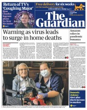 The Guardian () Newspaper Front Page for 16 April 2020