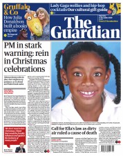 The Guardian () Newspaper Front Page for 17 December 2020