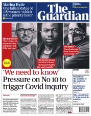 The Guardian () Newspaper Front Page for 17 March 2021