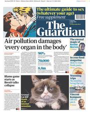 The Guardian () Newspaper Front Page for 18 May 2019