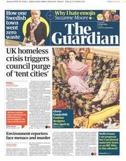The Guardian () Newspaper Front Page for 18 June 2019