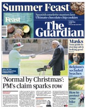 The Guardian () Newspaper Front Page for 18 July 2020