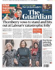 The Guardian () Newspaper Front Page for 19 December 2019