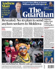 The Guardian () Newspaper Front Page for 1 October 2020