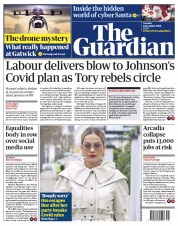 The Guardian () Newspaper Front Page for 1 December 2020