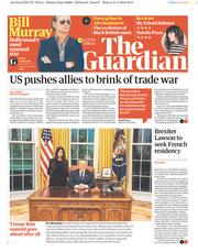 The Guardian () Newspaper Front Page for 1 June 2018
