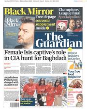 The Guardian () Newspaper Front Page for 1 June 2019