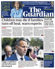 The Guardian () Newspaper Front Page for 1 September 2022