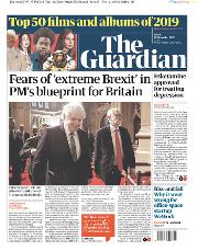 The Guardian () Newspaper Front Page for 20 December 2019