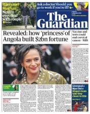 The Guardian () Newspaper Front Page for 20 January 2020