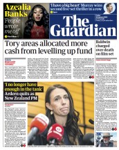 The Guardian () Newspaper Front Page for 20 January 2023