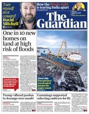 The Guardian () Newspaper Front Page for 20 February 2020