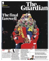 The Guardian () Newspaper Front Page for 20 September 2022
