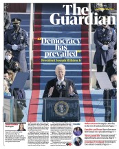 The Guardian () Newspaper Front Page for 21 January 2021