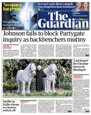 The Guardian () Newspaper Front Page for 21 April 2022