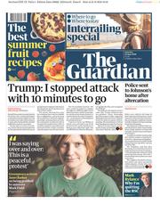 The Guardian () Newspaper Front Page for 22 June 2019