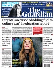 The Guardian () Newspaper Front Page for 22 June 2021