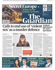 The Guardian () Newspaper Front Page for 23 November 2019