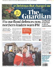 The Guardian () Newspaper Front Page for 23 December 2019