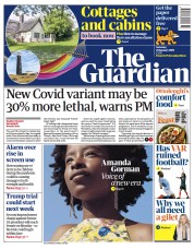 The Guardian () Newspaper Front Page for 23 January 2021