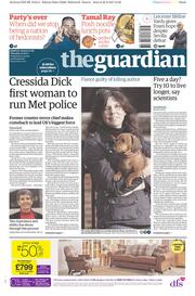 The Guardian () Newspaper Front Page for 23 February 2017