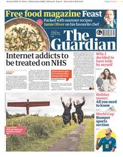 The Guardian () Newspaper Front Page for 23 June 2018