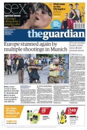 The Guardian () Newspaper Front Page for 23 July 2016